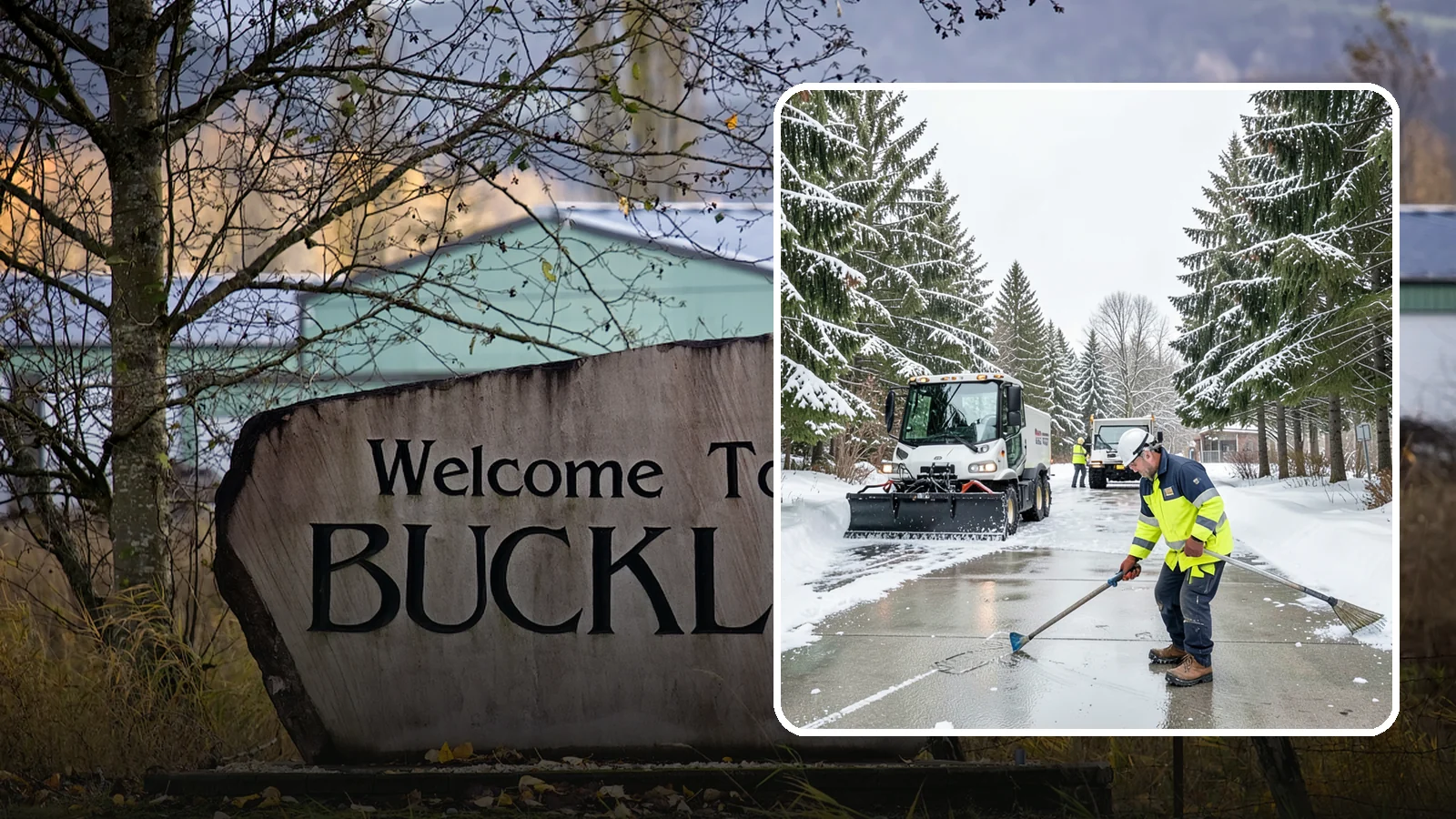 Ice Hazard Response in Buckley, Pierce County, WA - We respond rapidly across Western Washington to eliminate ice hazards on your property before they cause a fall or a liability...