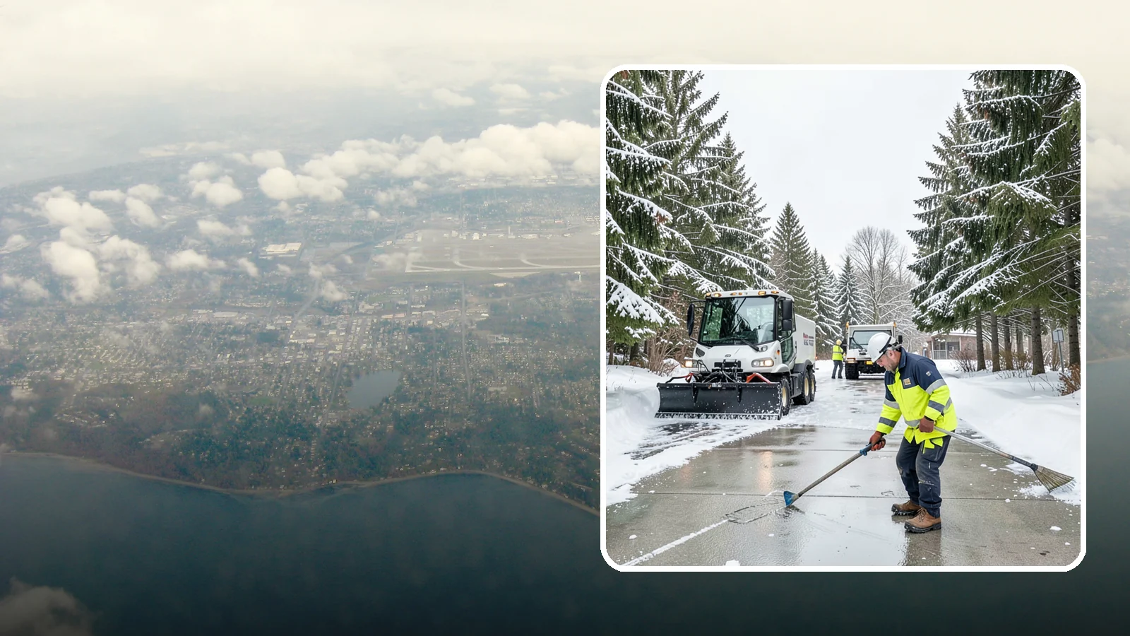 Ice Hazard Response in Burien, King County, WA - We respond rapidly across Western Washington to eliminate ice hazards on your property before they cause a fall or a liability...