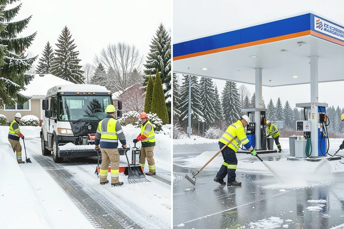 Ice Hazard Response in Burien, King County, WA - Receive the hazard report and confirm the location