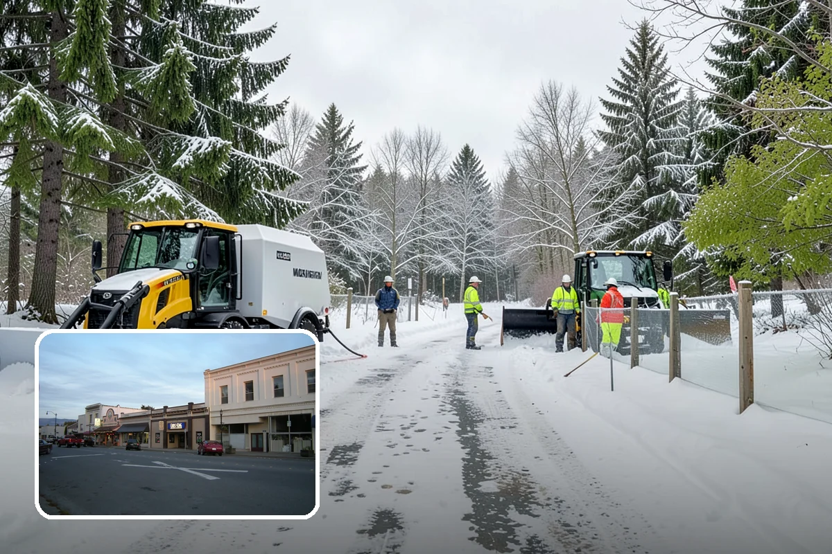 Ice Hazard Response in Burlington, Skagit County, WA - Rapid targeting of dangerous ice as it is reported