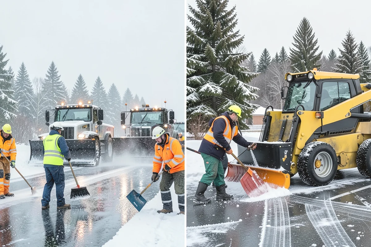 Ice Hazard Response in Burlington, Skagit County, WA - Receive the hazard report and confirm the location