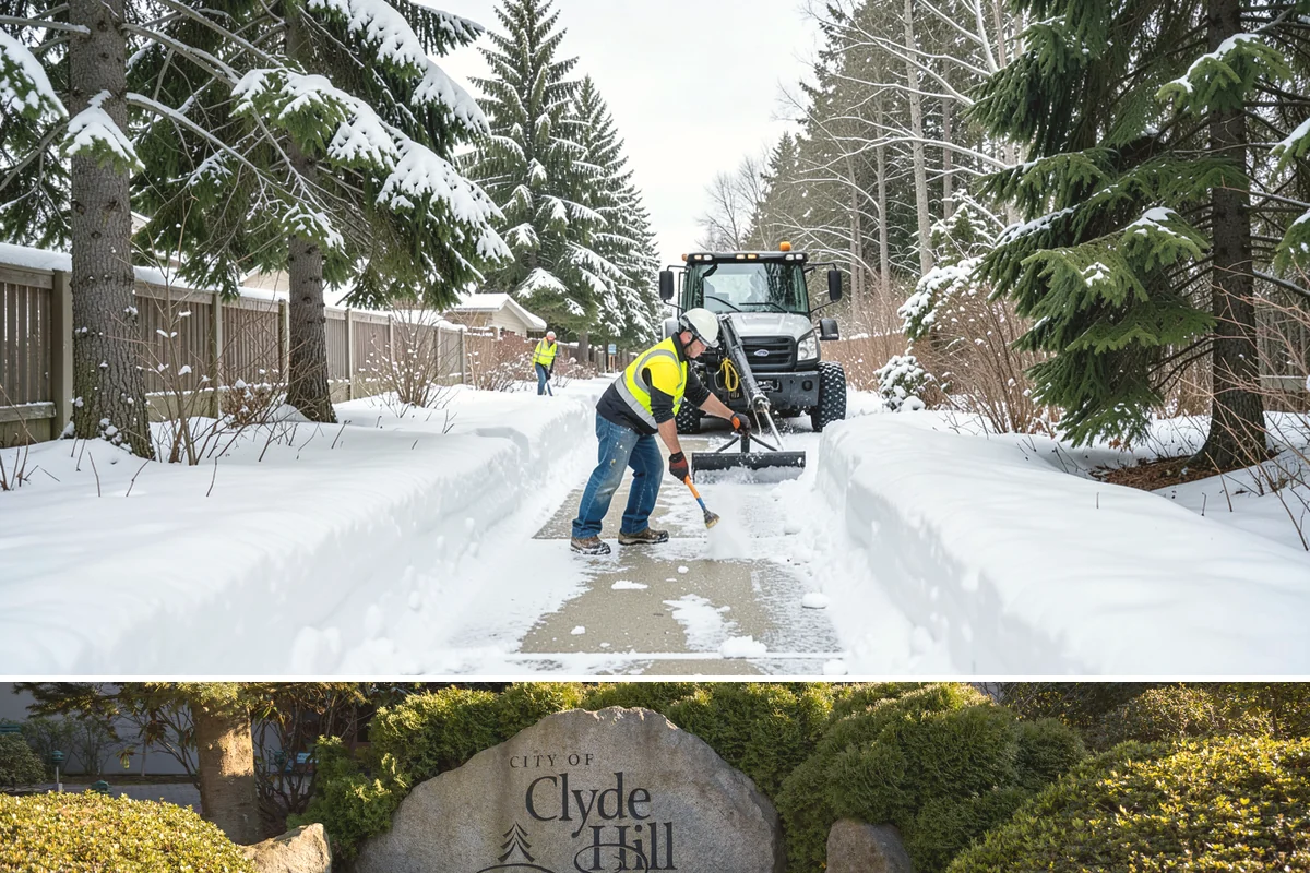 Ice Hazard Response in Clyde Hill, King County, WA - Ice hazard response is available throughout the winter season whenever freeze conditions create sudden slip dangers.