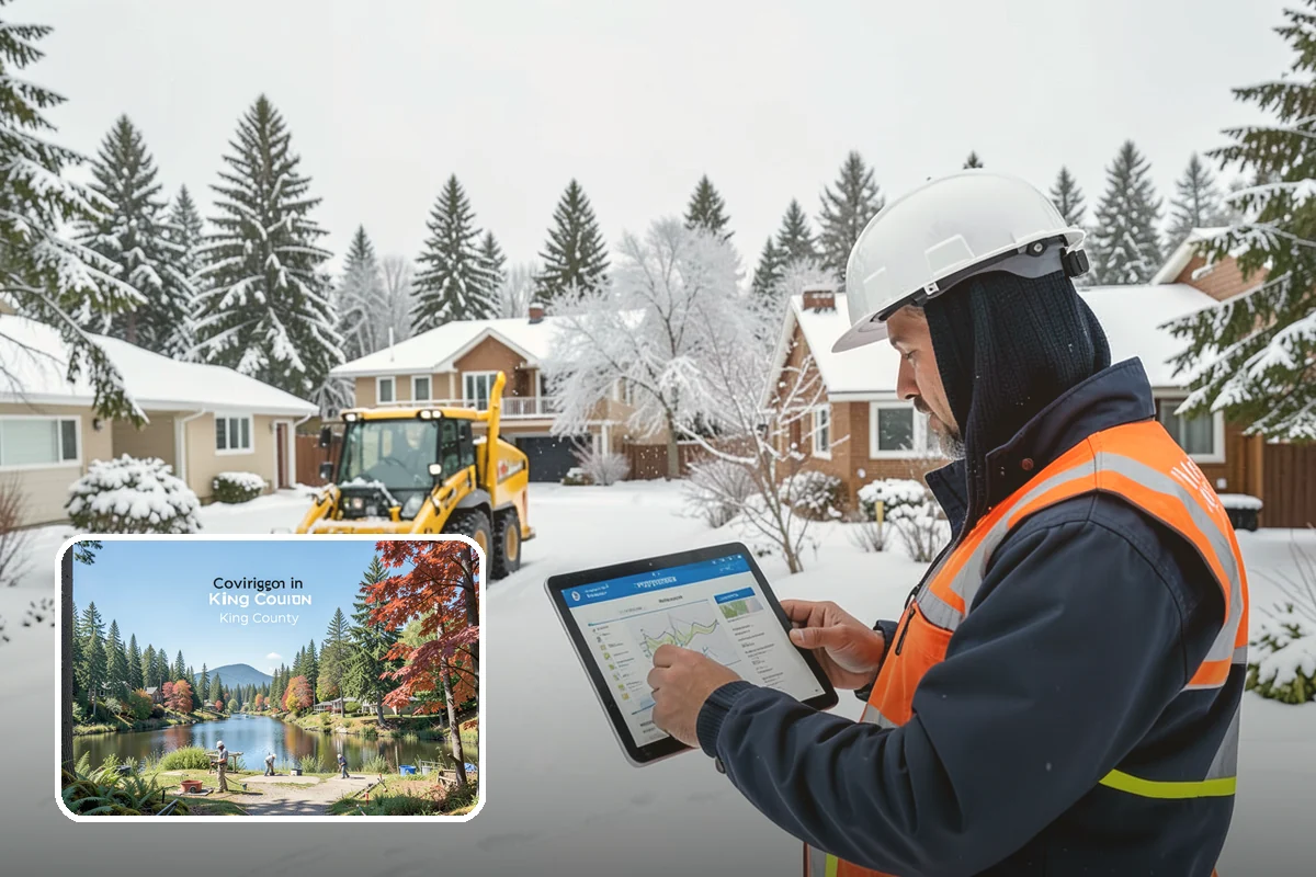 Ice Hazard Response in Covington, King County, WA - Rapid targeting of dangerous ice as it is reported
