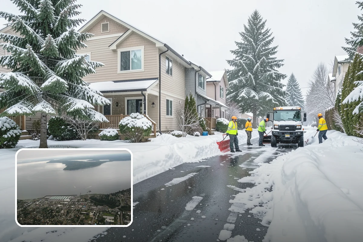 Ice Hazard Response in Des Moines, King County, WA - Rapid targeting of dangerous ice as it is reported