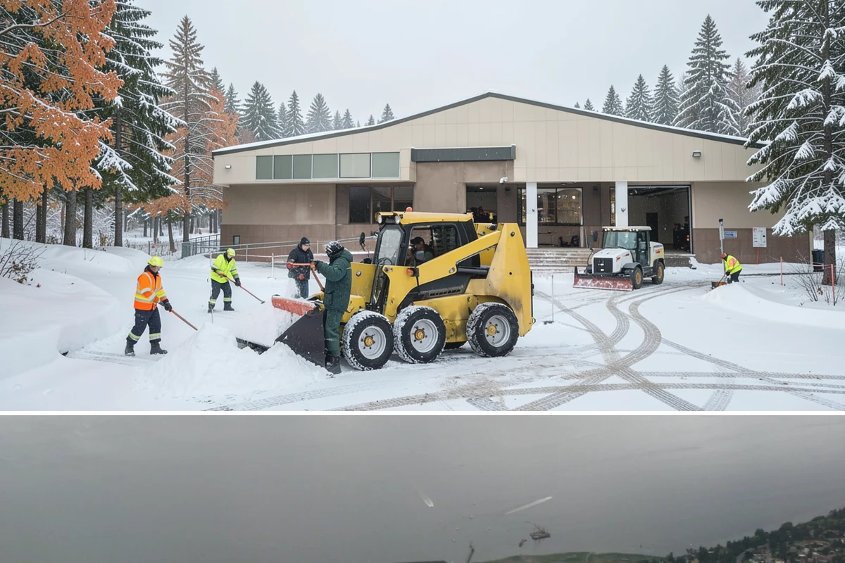 Ice Hazard Response in Des Moines, King County, WA - Ice hazard response is available throughout the winter season whenever freeze conditions create sudden slip dangers.