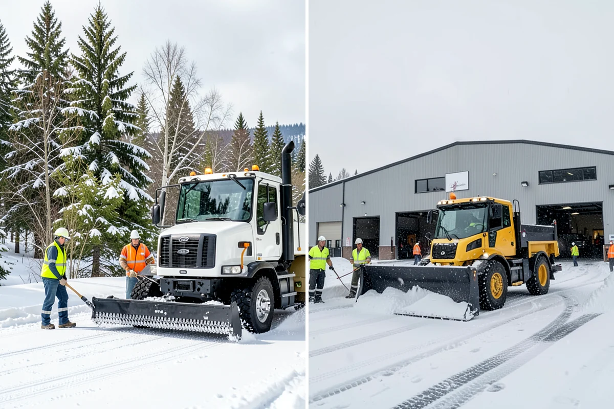 Ice Hazard Response in DuPont, Pierce County, WA - Receive the hazard report and confirm the location