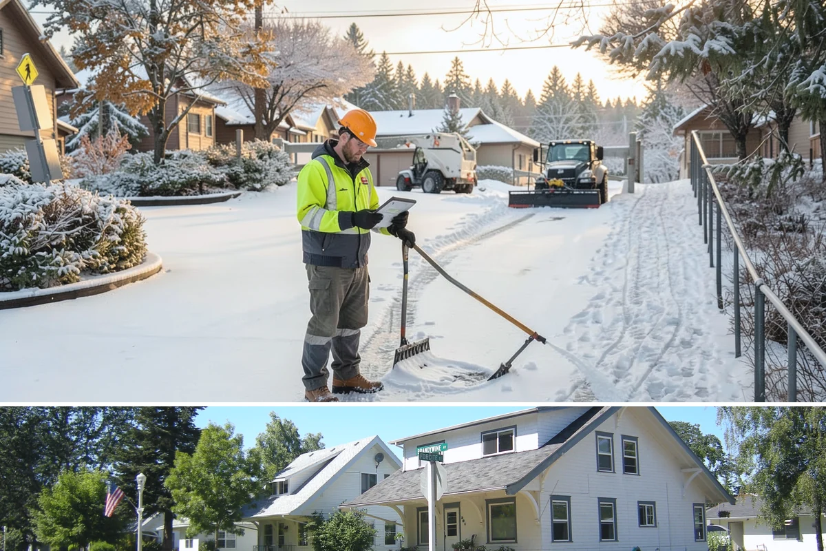 Ice Hazard Response in DuPont, Pierce County, WA - Ice hazard response is available throughout the winter season whenever freeze conditions create sudden slip dangers.