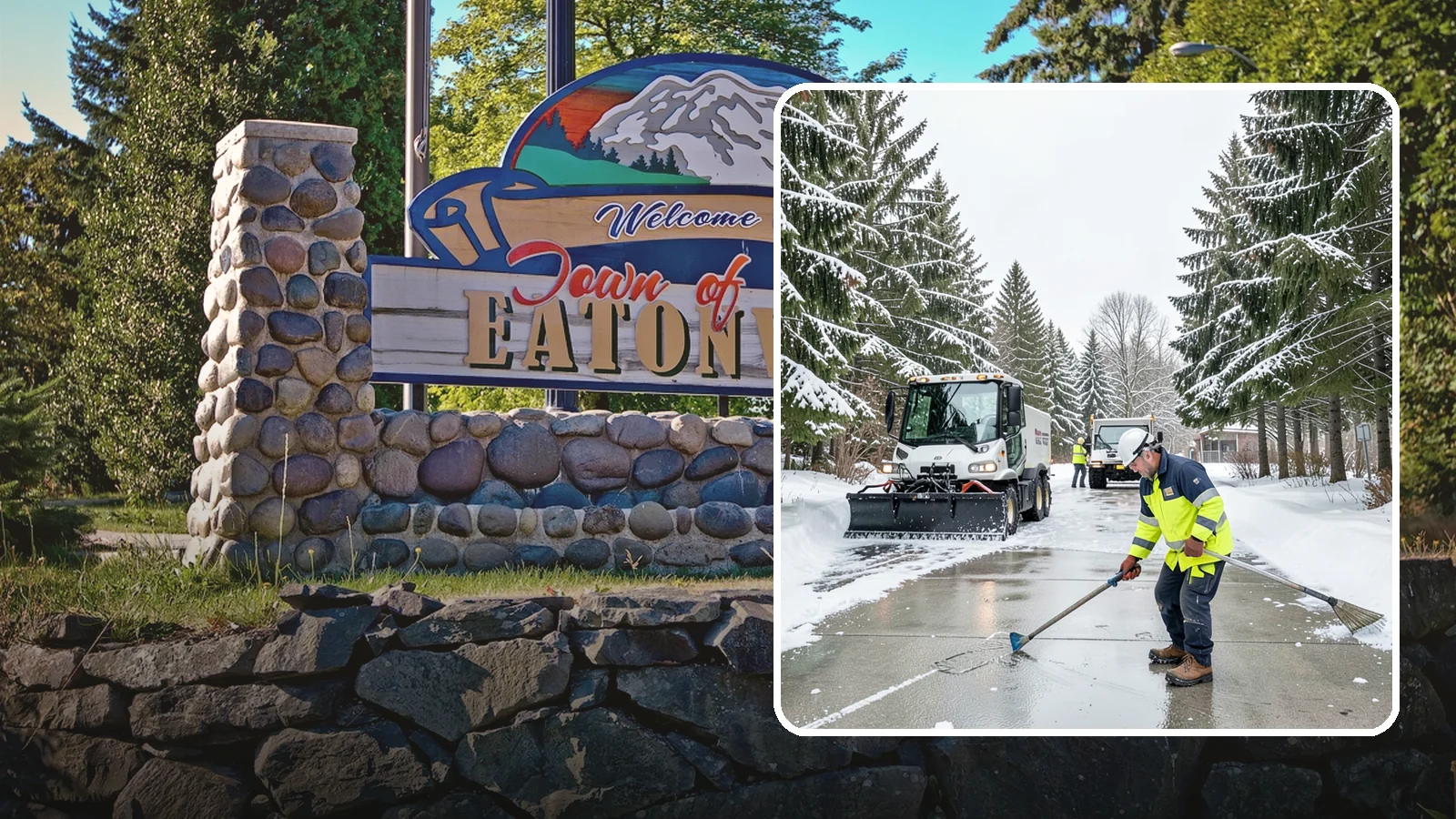 Ice Hazard Response in Eatonville, Pierce County, WA - We respond rapidly across Western Washington to eliminate ice hazards on your property before they cause a fall or a liability...