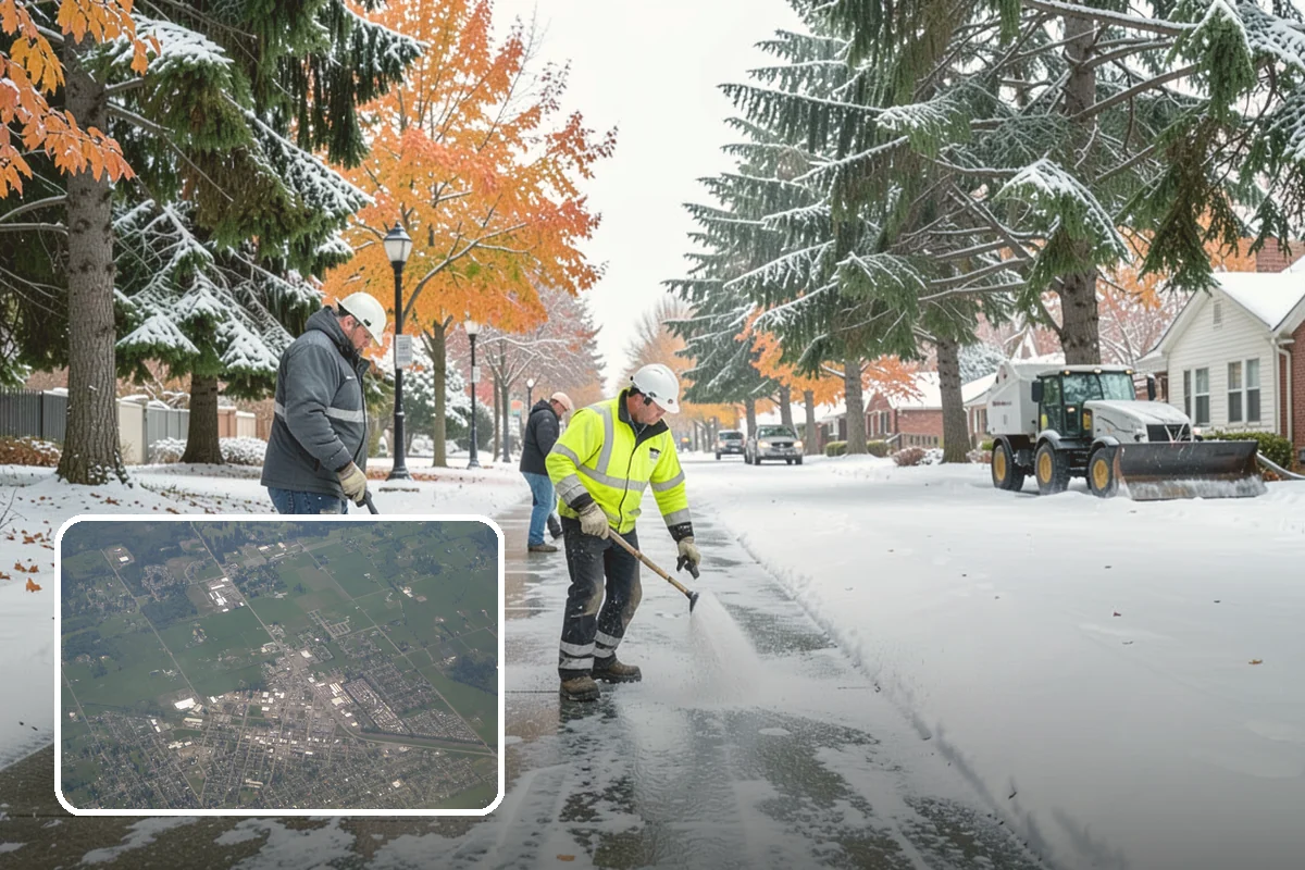 Ice Hazard Response in Enumclaw, King County, WA - Rapid targeting of dangerous ice as it is reported