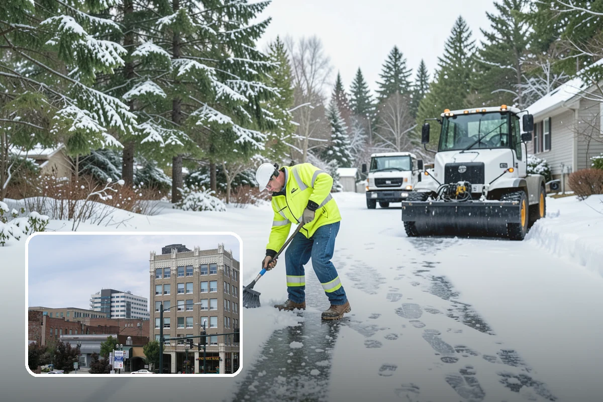 Ice Hazard Response in Everett, Snohomish County, WA - Rapid targeting of dangerous ice as it is reported
