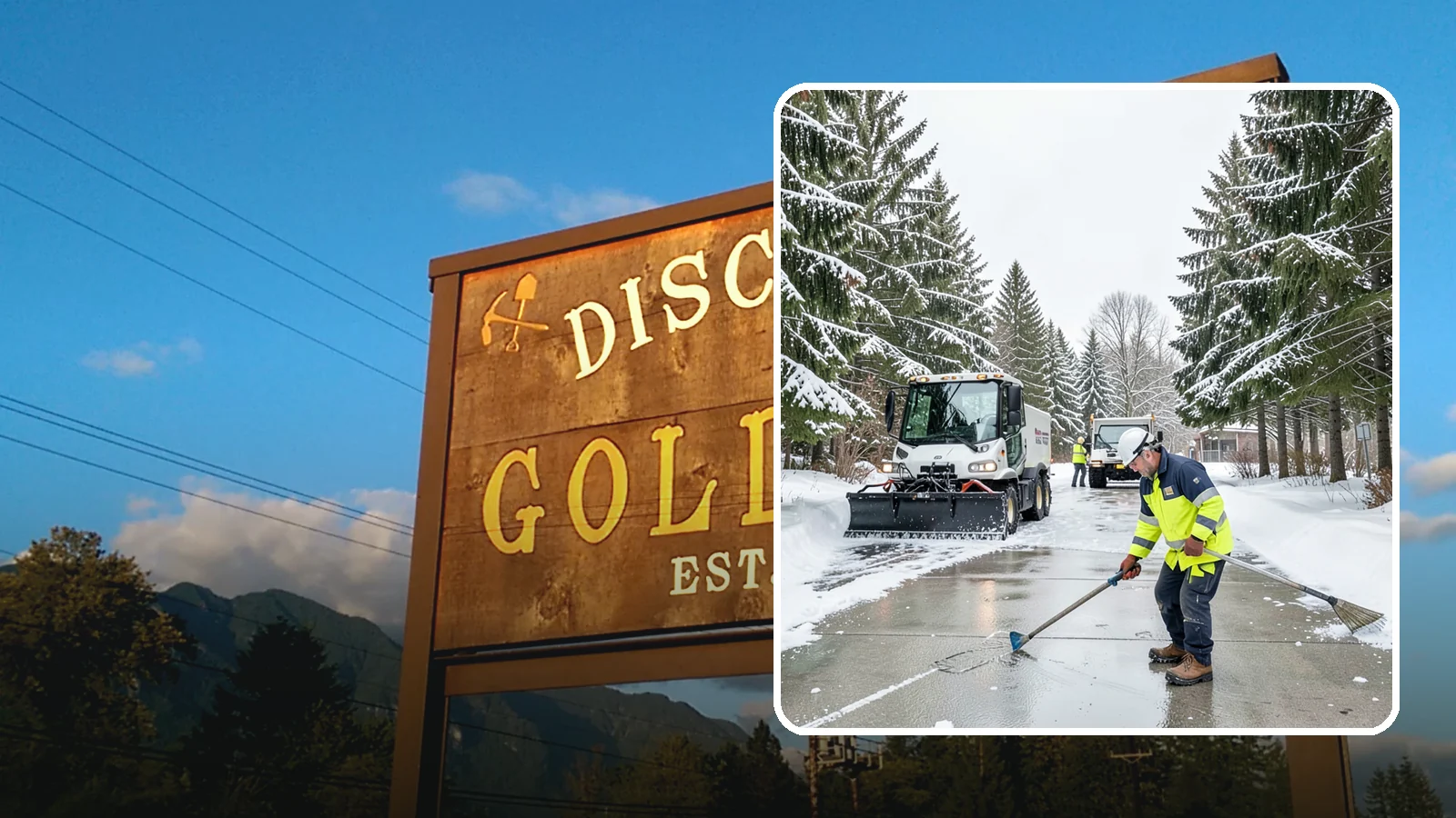 Ice Hazard Response in Gold Bar, Snohomish County, WA - We respond rapidly across Western Washington to eliminate ice hazards on your property before they cause a fall or a liability...