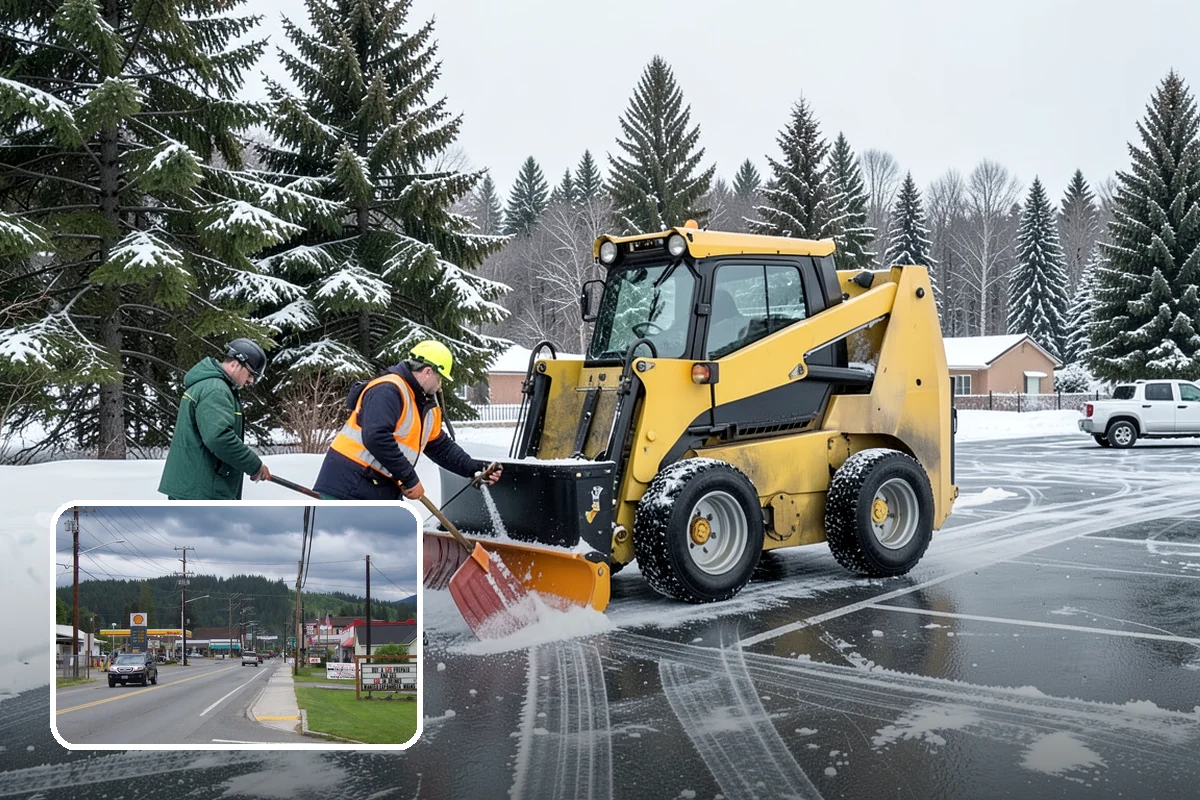 Ice Hazard Response in Granite Falls, Snohomish County, WA - Rapid targeting of dangerous ice as it is reported