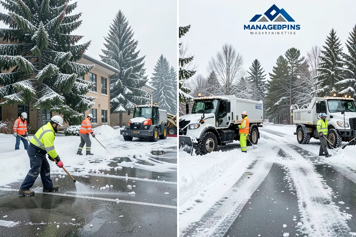 Ice Hazard Response in Hunts Point, King County, WA - Receive the hazard report and confirm the location