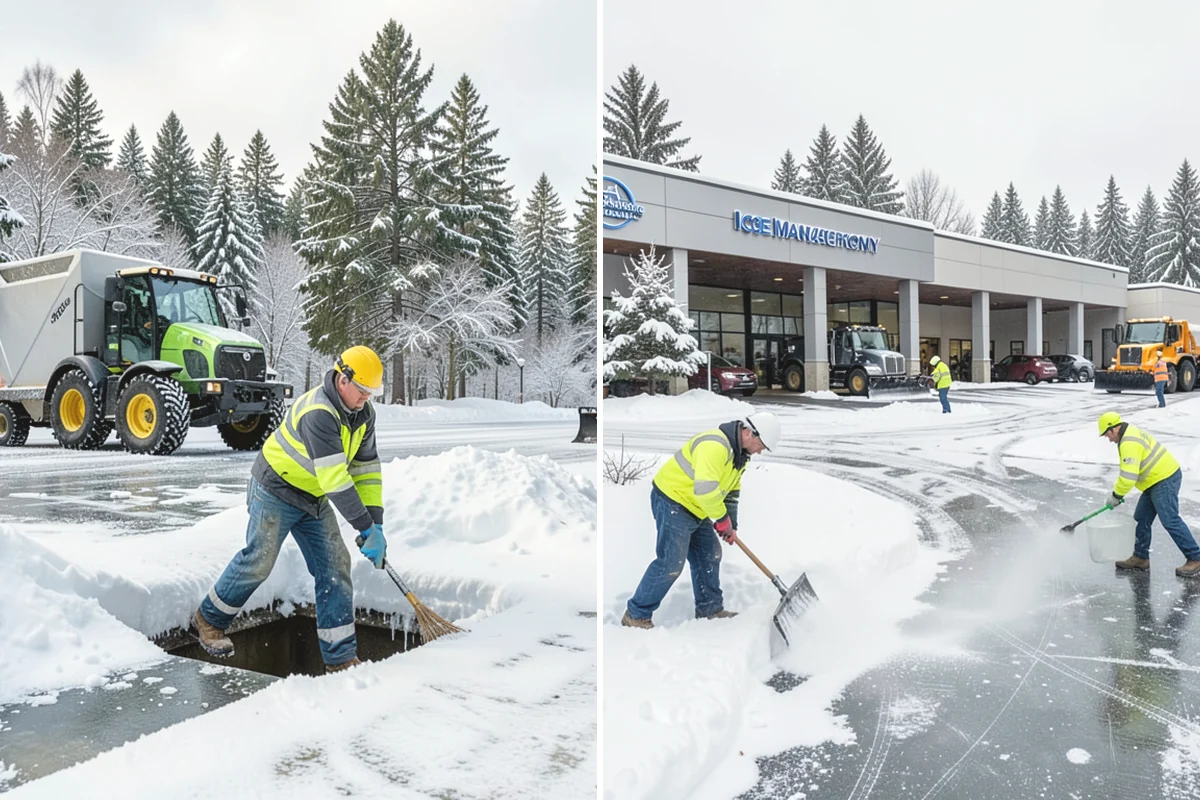 Ice Hazard Response in Issaquah, King County, WA - Receive the hazard report and confirm the location
