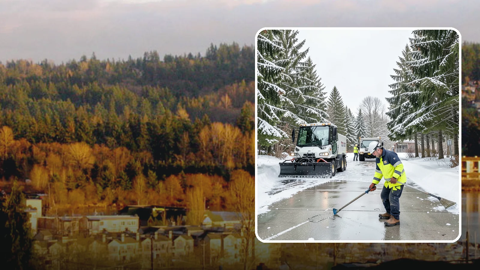 Ice Hazard Response in Kenmore, King County, WA - We respond rapidly across Western Washington to eliminate ice hazards on your property before they cause a fall or a liability...