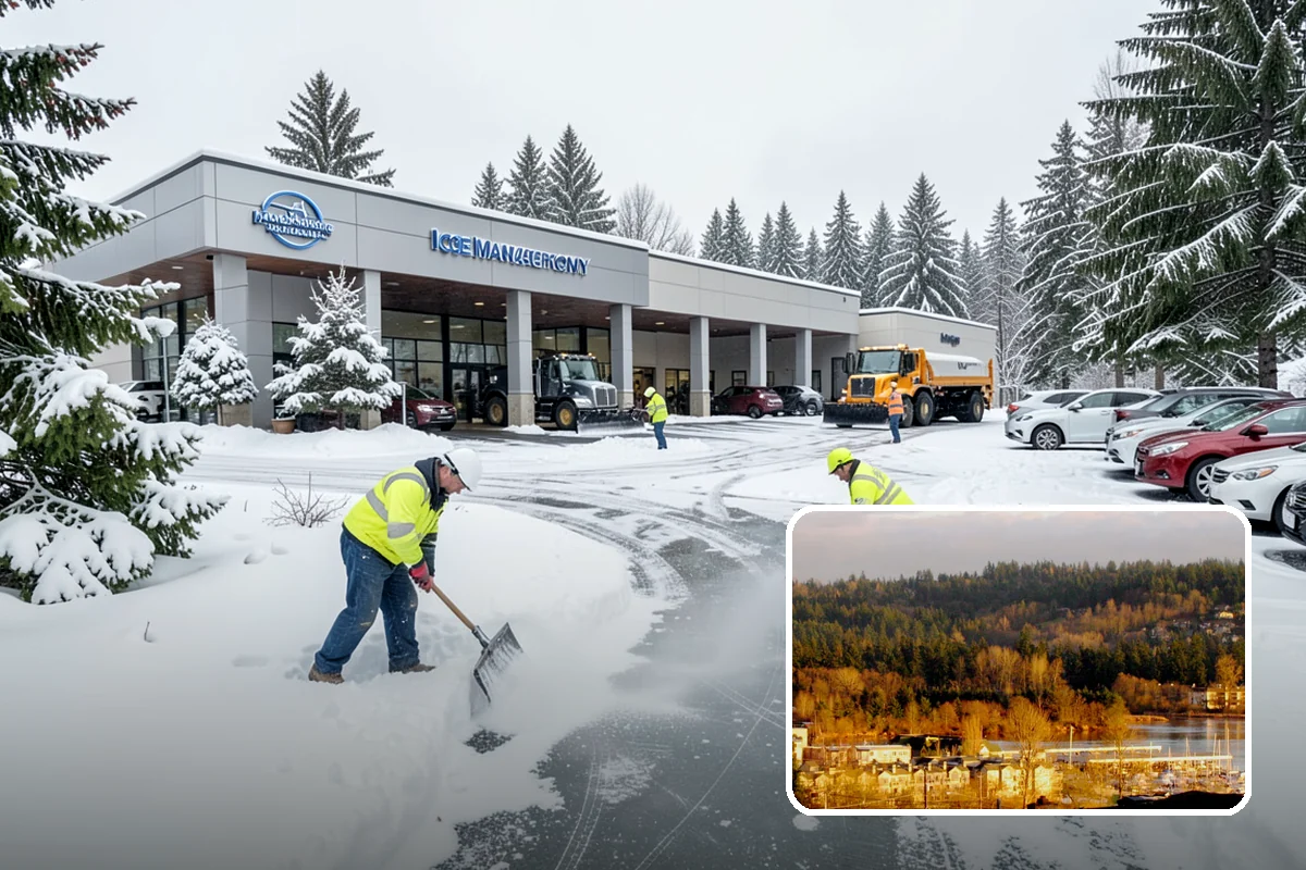 Ice Hazard Response in Kenmore, King County, WA - Rapid targeting of dangerous ice as it is reported