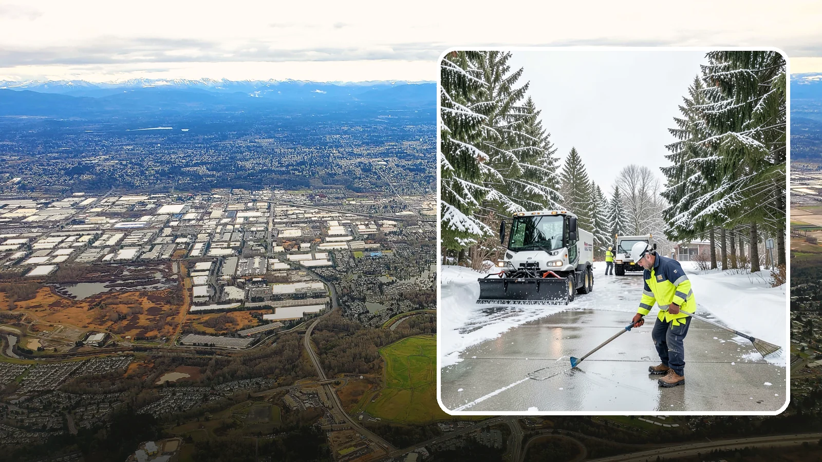 Ice Hazard Response in Kent, King County, WA - We respond rapidly across Western Washington to eliminate ice hazards on your property before they cause a fall or a liability...