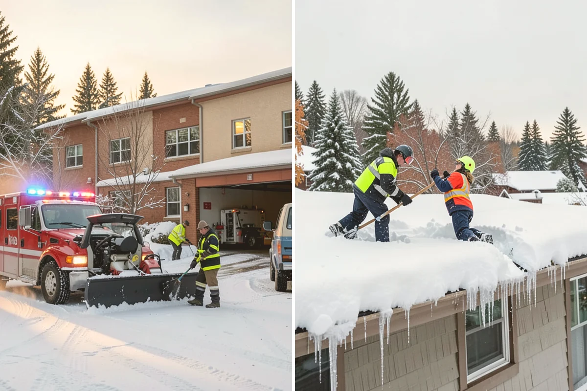 Ice Hazard Response in Kent, King County, WA - Receive the hazard report and confirm the location