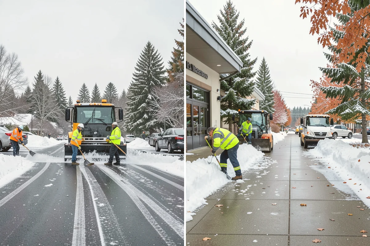 Ice Hazard Response in Kirkland, King County, WA - Receive the hazard report and confirm the location