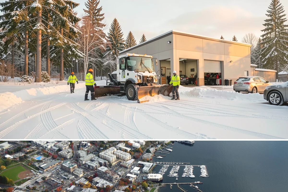 Ice Hazard Response in Kirkland, King County, WA - Ice hazard response is available throughout the winter season whenever freeze conditions create sudden slip dangers.