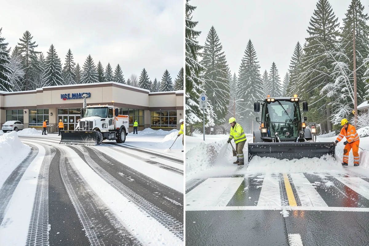 Ice Hazard Response in Lake Stevens, Snohomish County, WA - Receive the hazard report and confirm the location