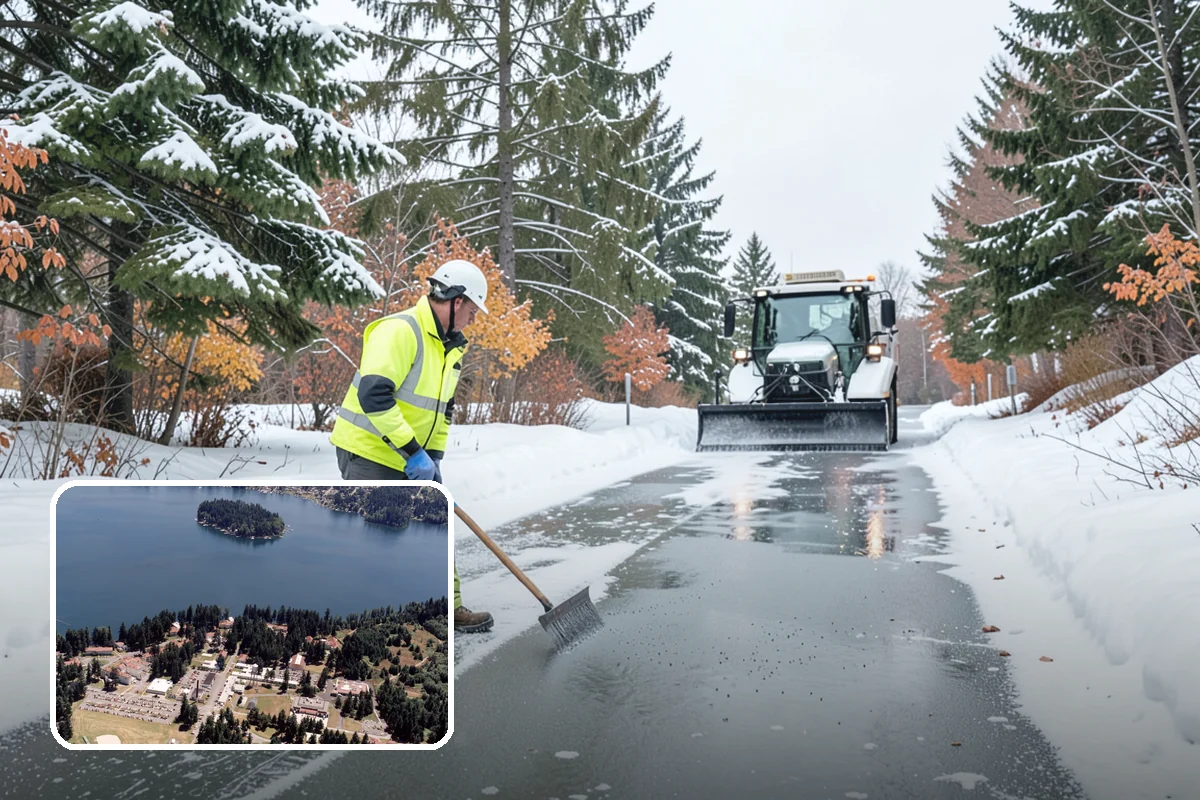 Ice Hazard Response in Lakewood, Pierce County, WA - Rapid targeting of dangerous ice as it is reported