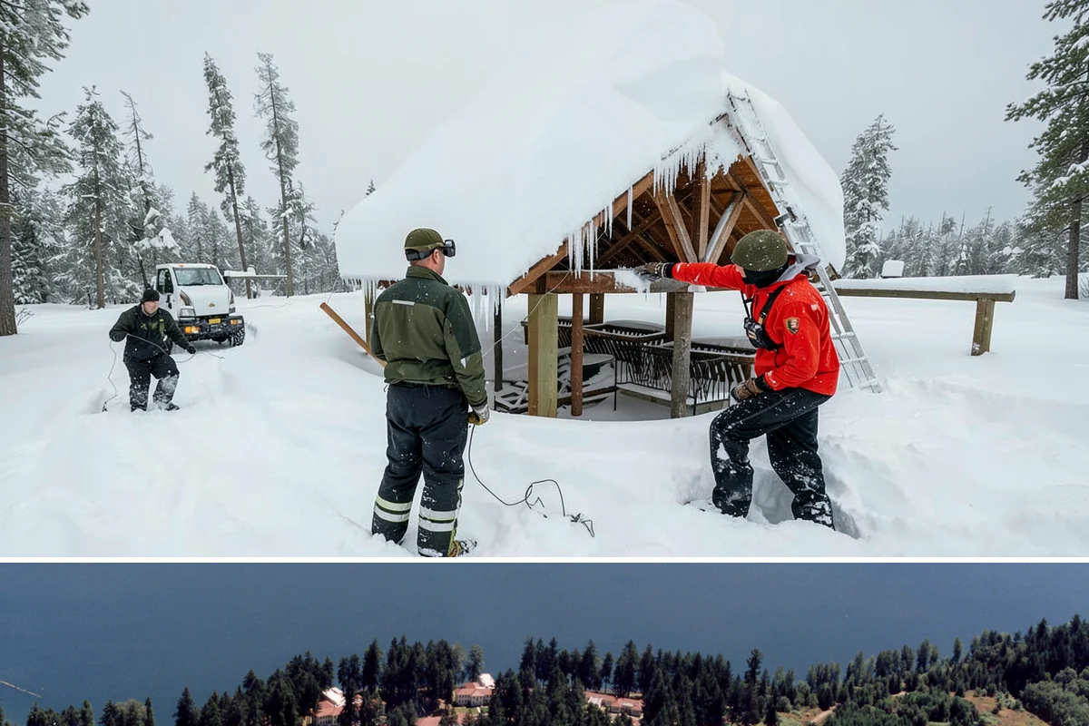 Ice Hazard Response in Lakewood, Pierce County, WA - Ice hazard response is available throughout the winter season whenever freeze conditions create sudden slip dangers.