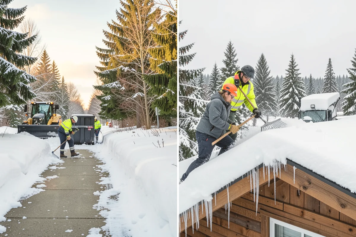 Ice Hazard Response in Langley, Island County, WA - Receive the hazard report and confirm the location