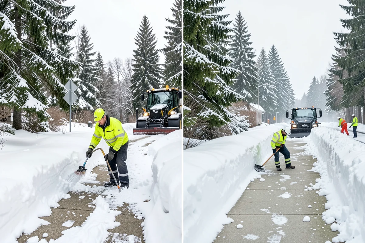 Ice Hazard Response in Lyman, Skagit County, WA - Receive the hazard report and confirm the location