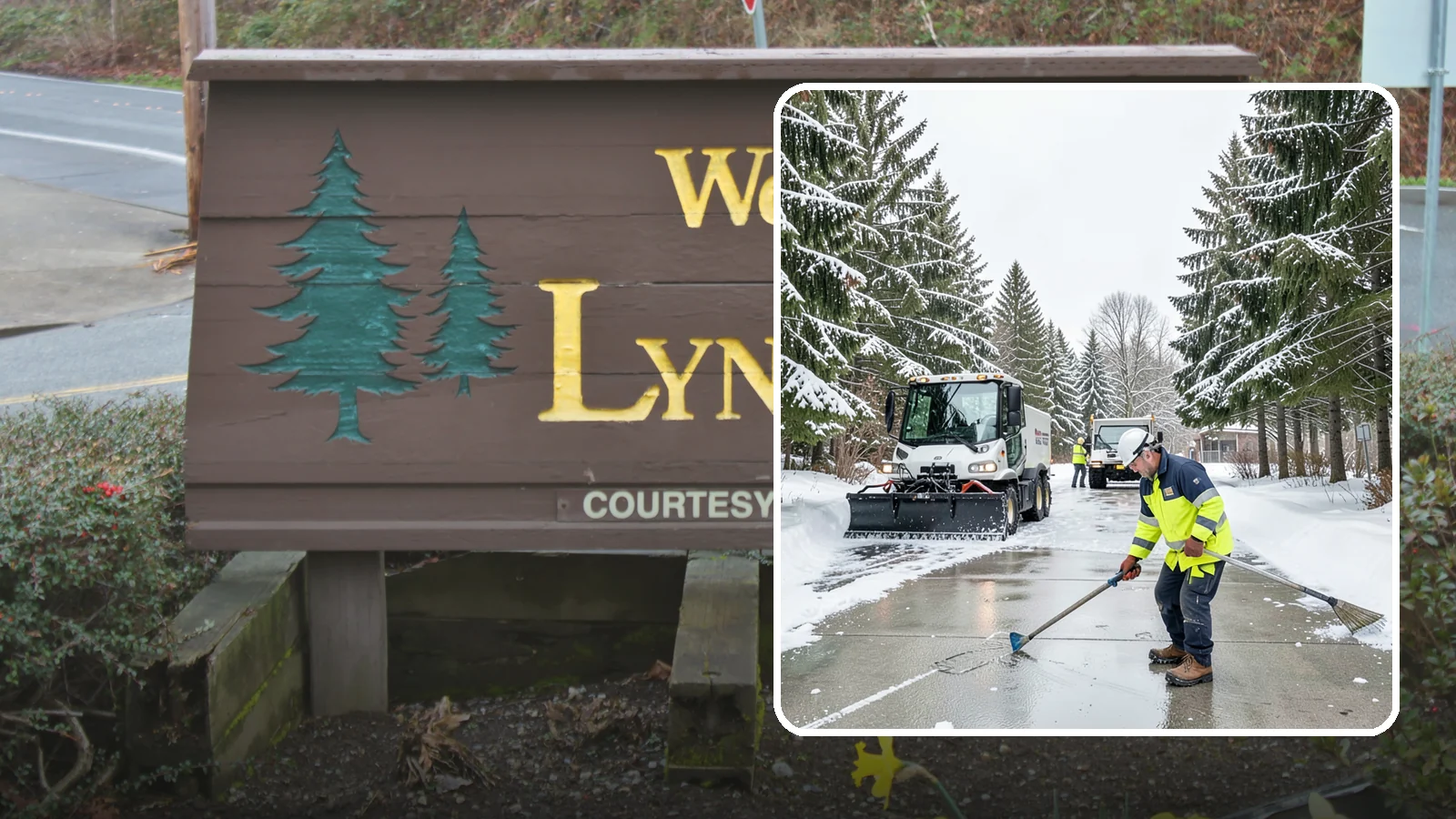 Ice Hazard Response in Lynnwood, Snohomish County, WA - We respond rapidly across Western Washington to eliminate ice hazards on your property before they cause a fall or a liability...