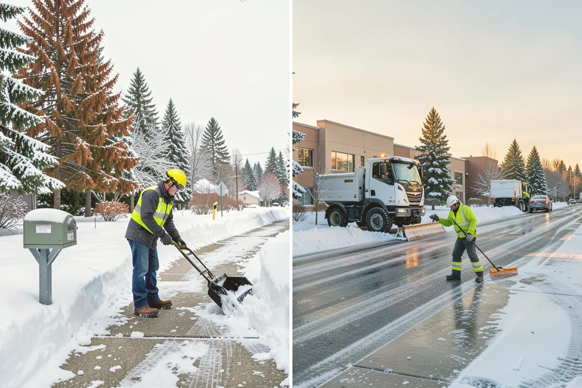 Ice Hazard Response in Lynnwood, Snohomish County, WA - Receive the hazard report and confirm the location