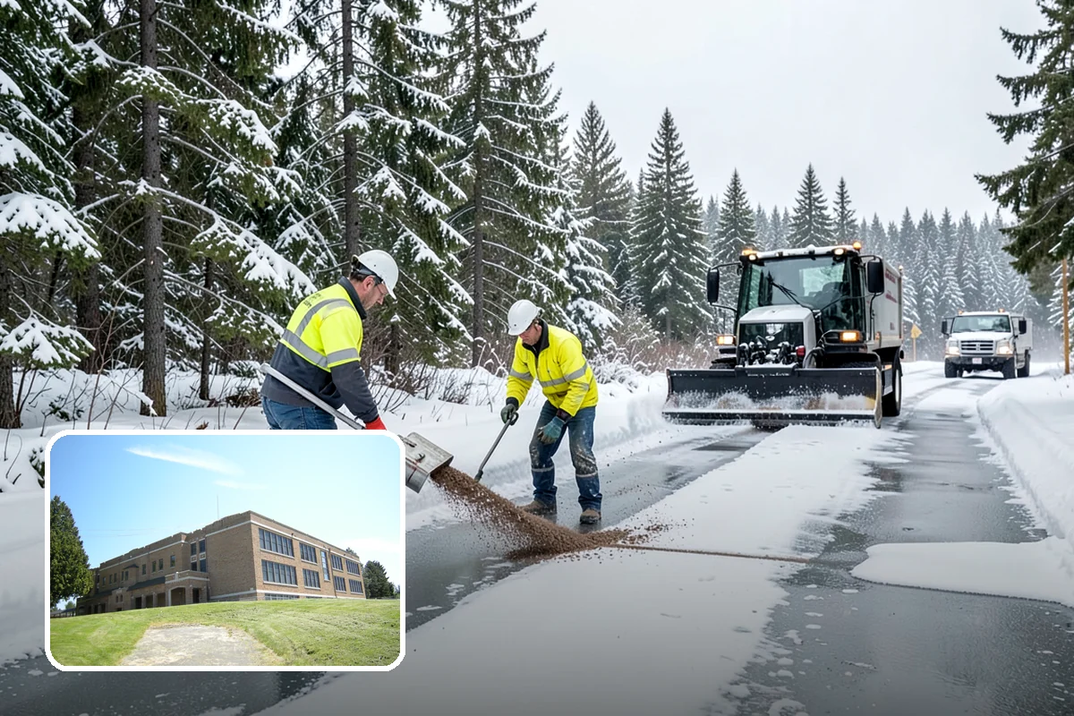 Ice Hazard Response in Maple Valley, King County, WA - Rapid targeting of dangerous ice as it is reported