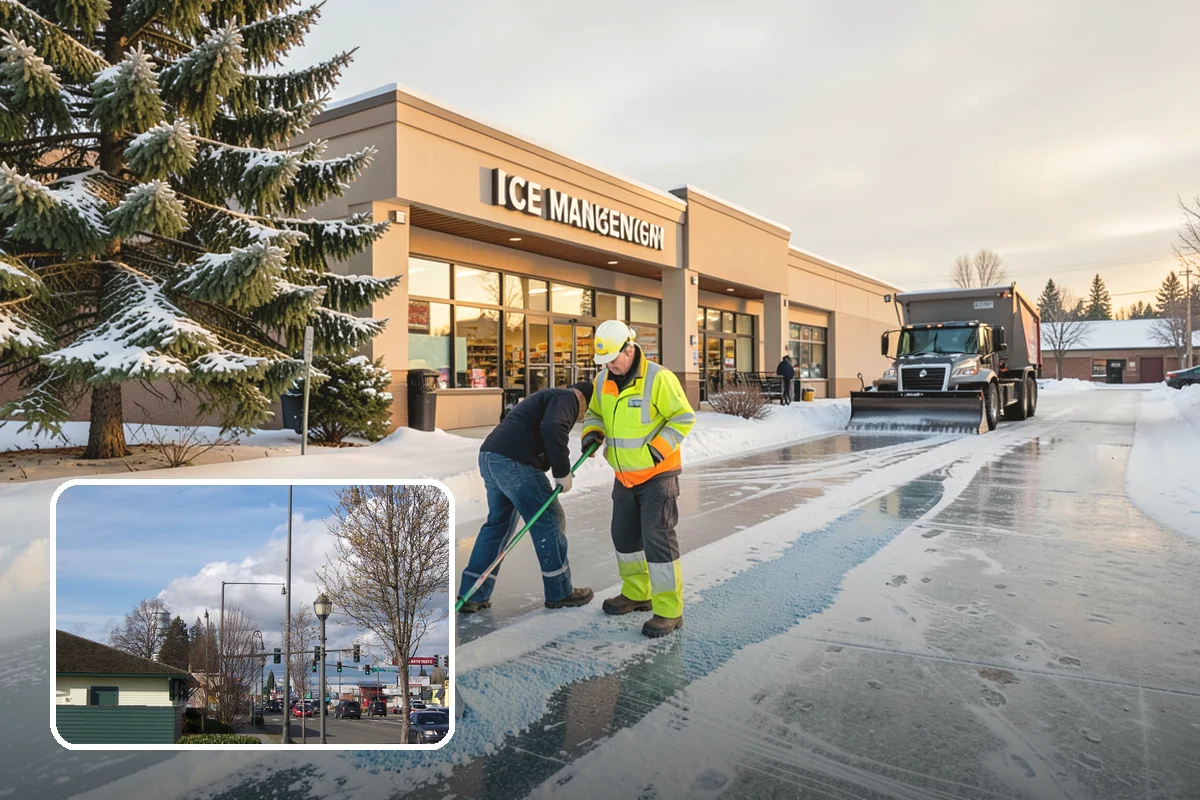 Ice Hazard Response in Marysville, Snohomish County, WA - Rapid targeting of dangerous ice as it is reported