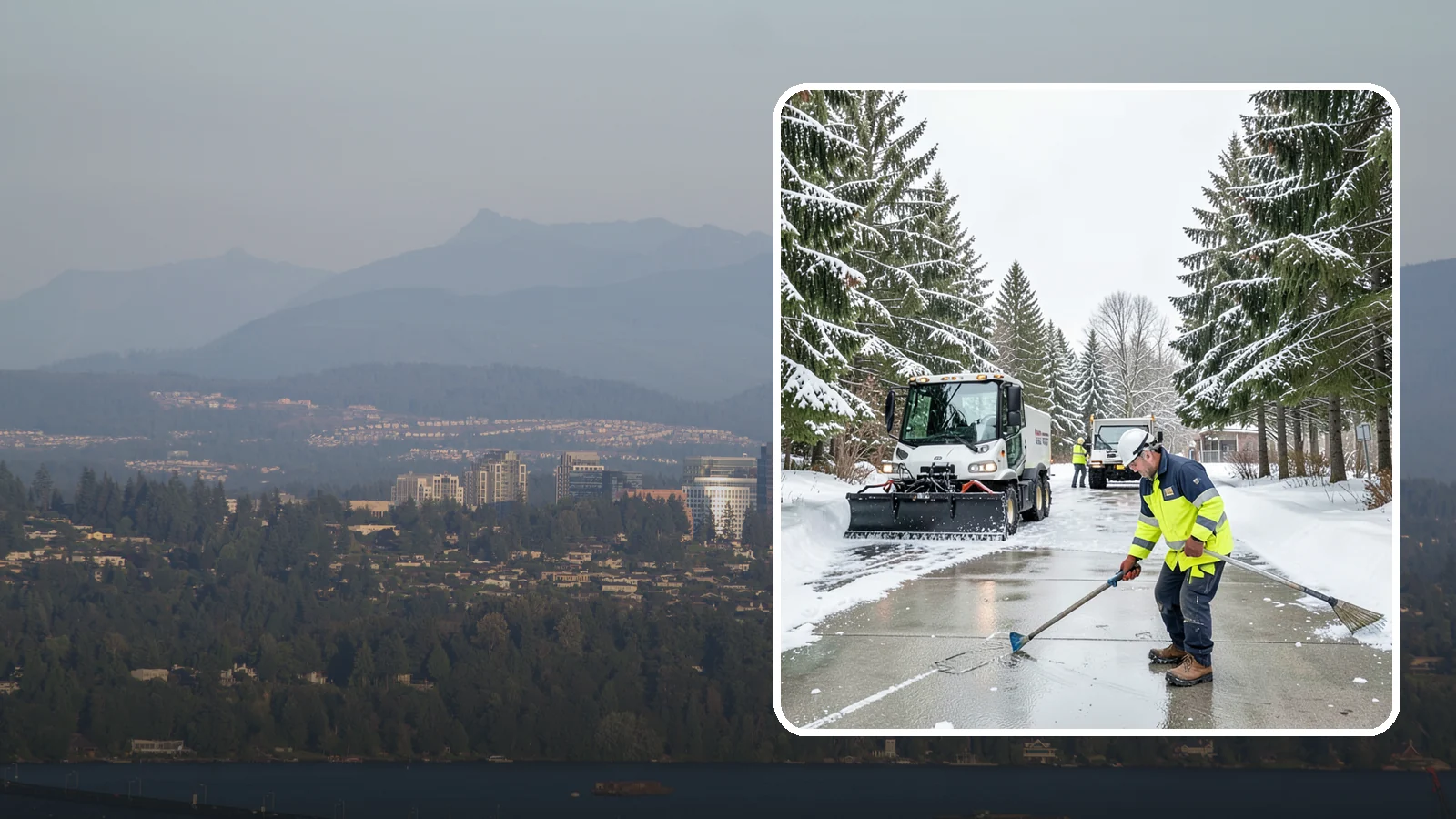 Ice Hazard Response in Medina, King County, WA - We respond rapidly across Western Washington to eliminate ice hazards on your property before they cause a fall or a liability...