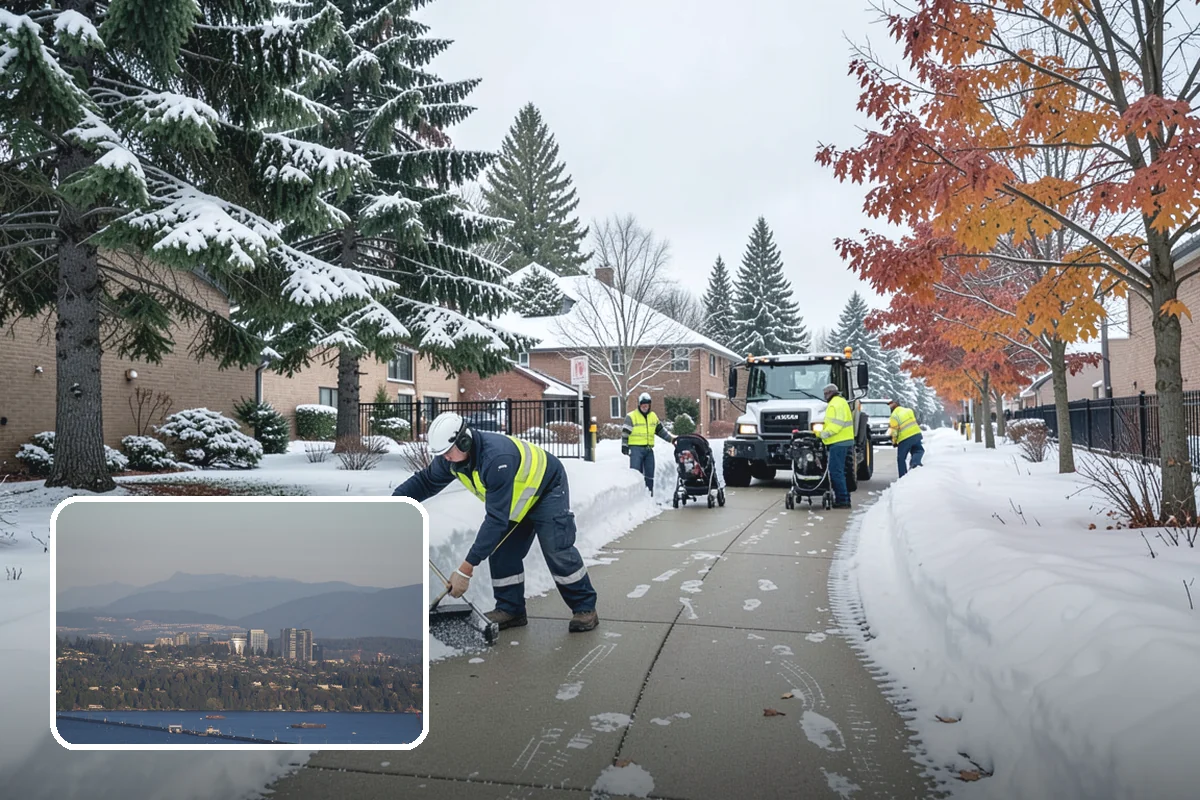 Ice Hazard Response in Medina, King County, WA - Rapid targeting of dangerous ice as it is reported