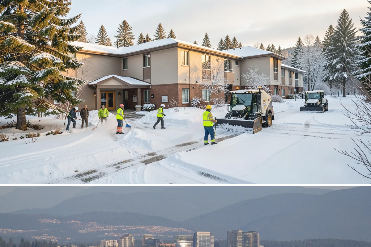 Ice Hazard Response in Medina, King County, WA - Ice hazard response is available throughout the winter season whenever freeze conditions create sudden slip dangers.