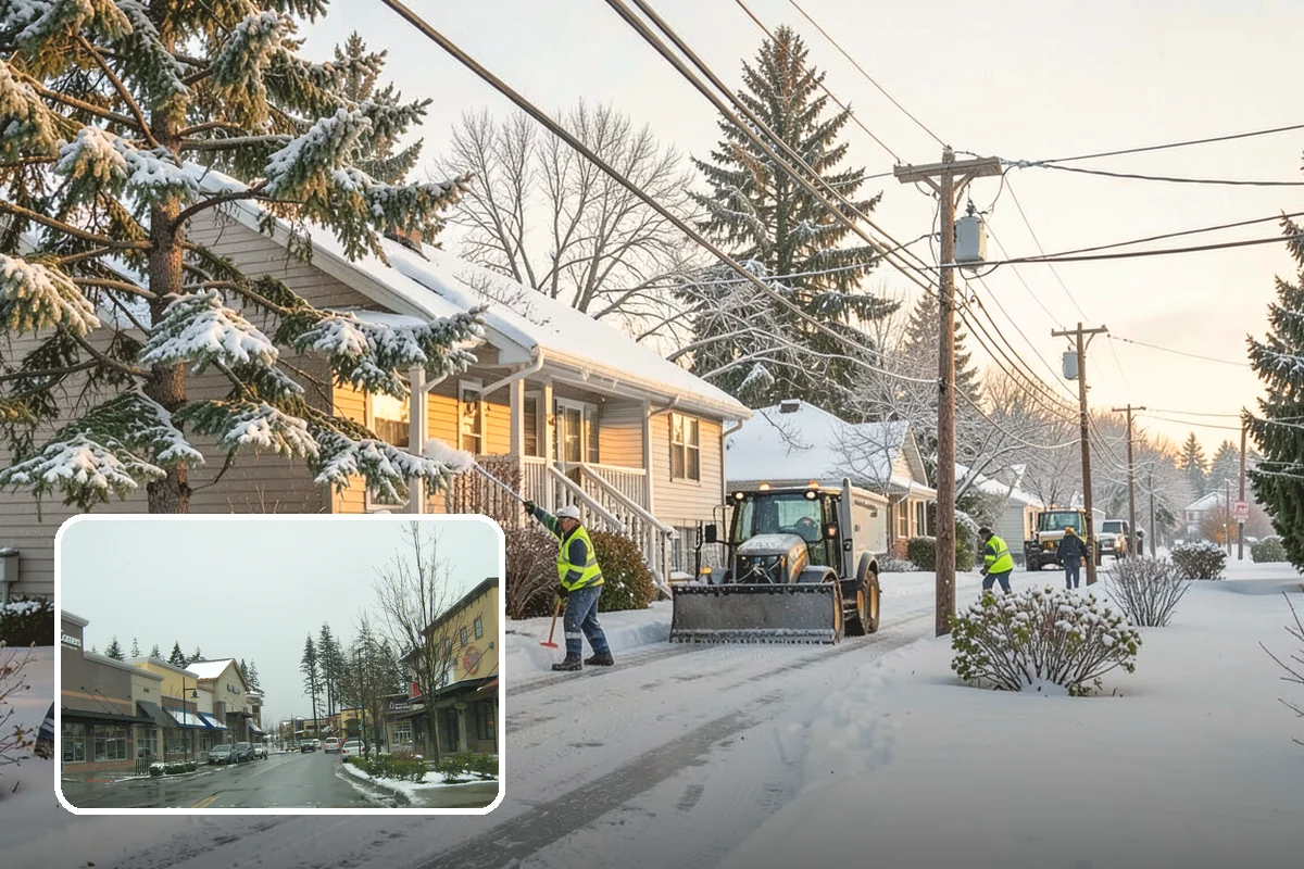 Ice Hazard Response in Mill Creek, Snohomish County, WA - Rapid targeting of dangerous ice as it is reported