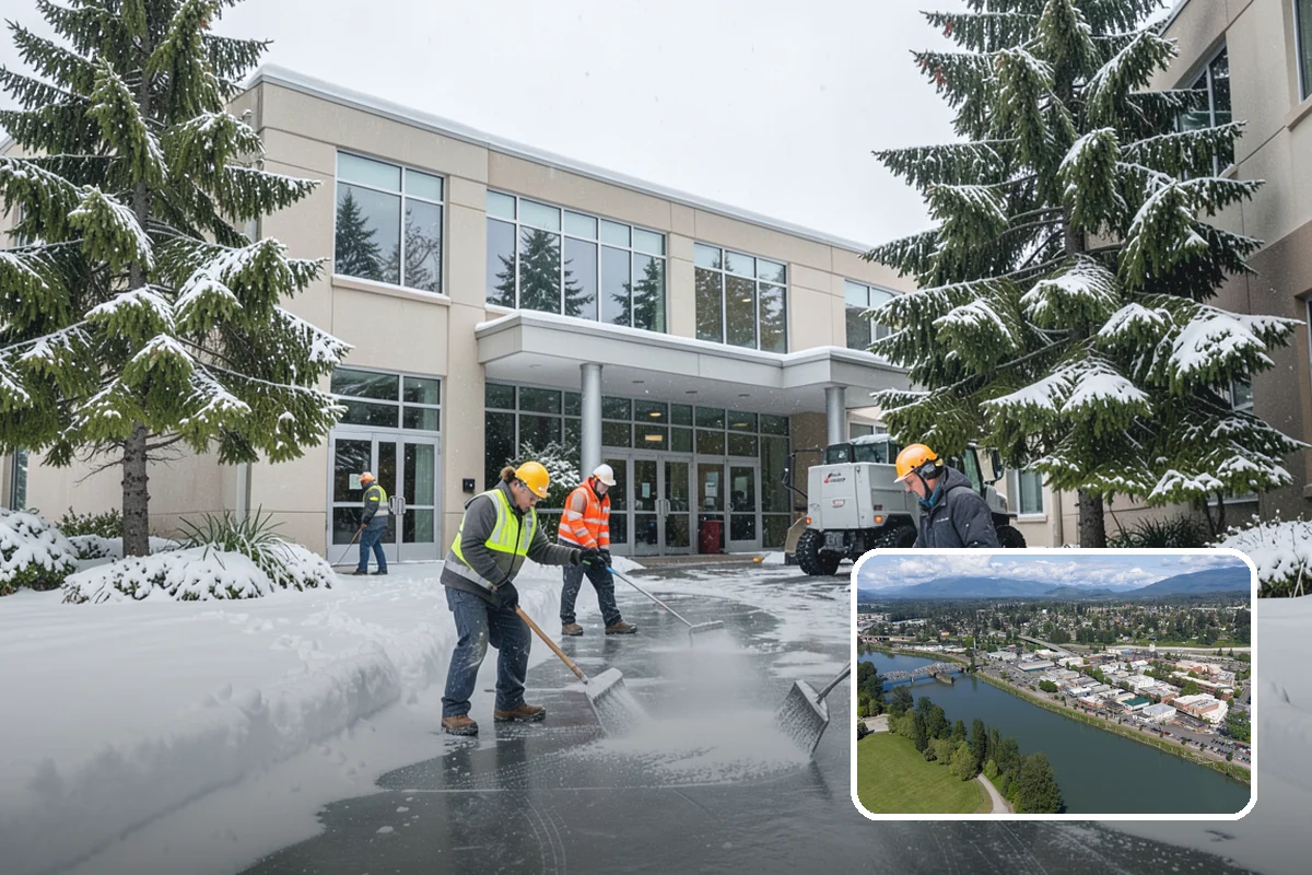 Ice Hazard Response in Mount Vernon, Skagit County, WA - Rapid targeting of dangerous ice as it is reported