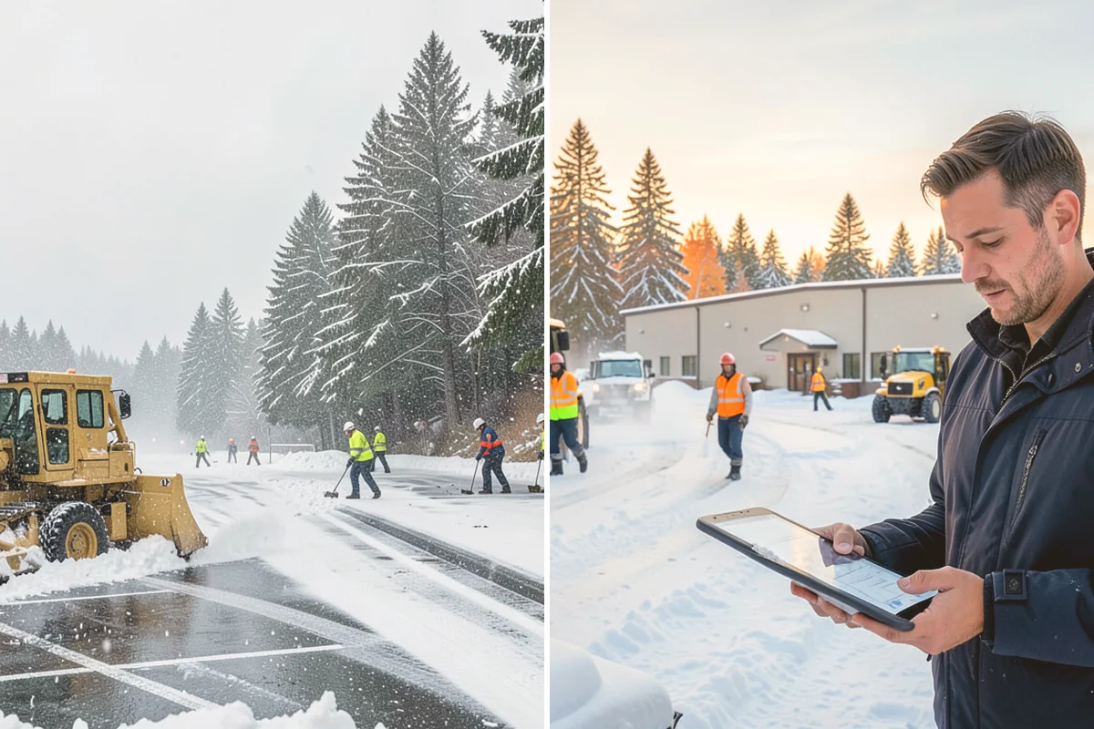Ice Hazard Response in Mount Vernon, Skagit County, WA - Receive the hazard report and confirm the location