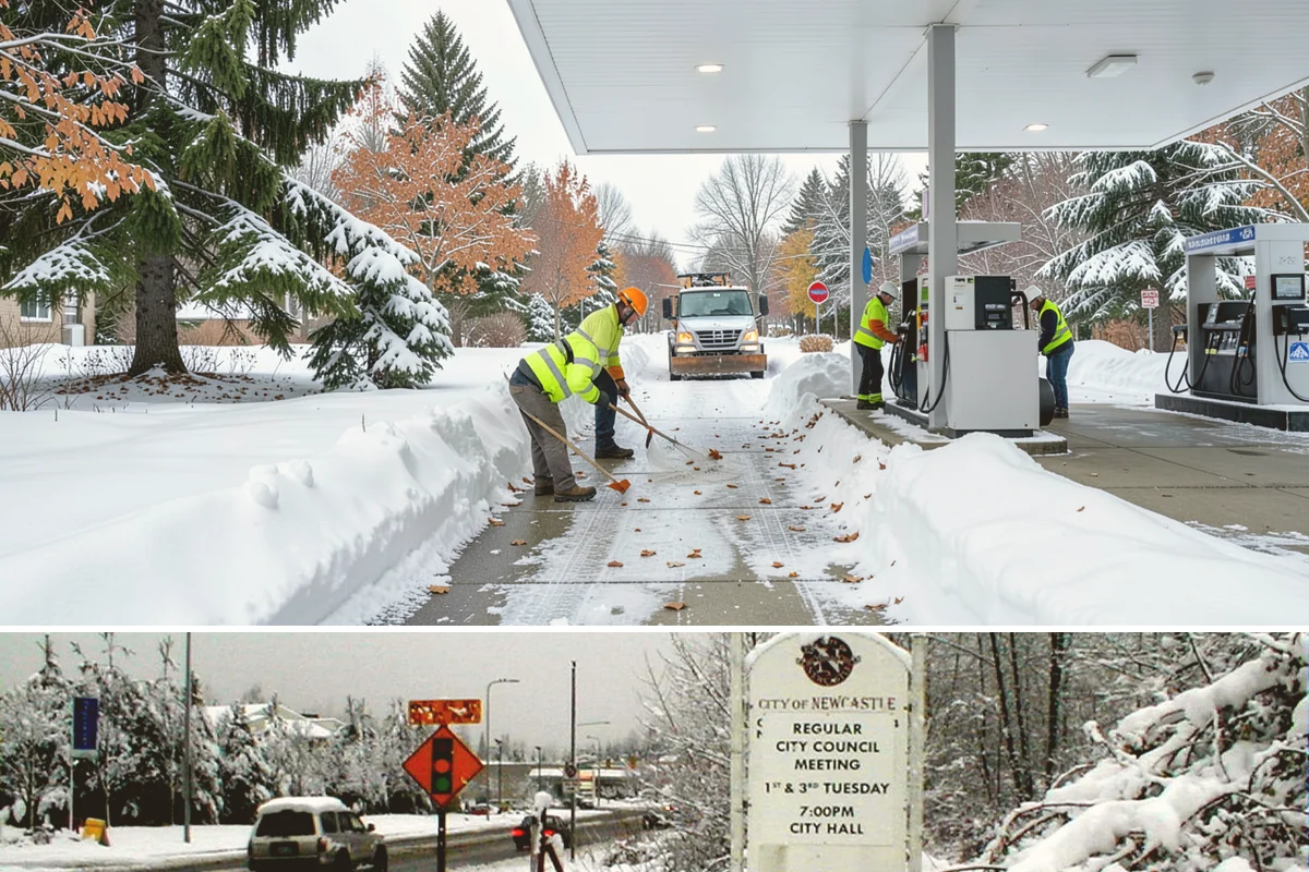 Ice Hazard Response in Newcastle, King County, WA - Ice hazard response is available throughout the winter season whenever freeze conditions create sudden slip dangers.
