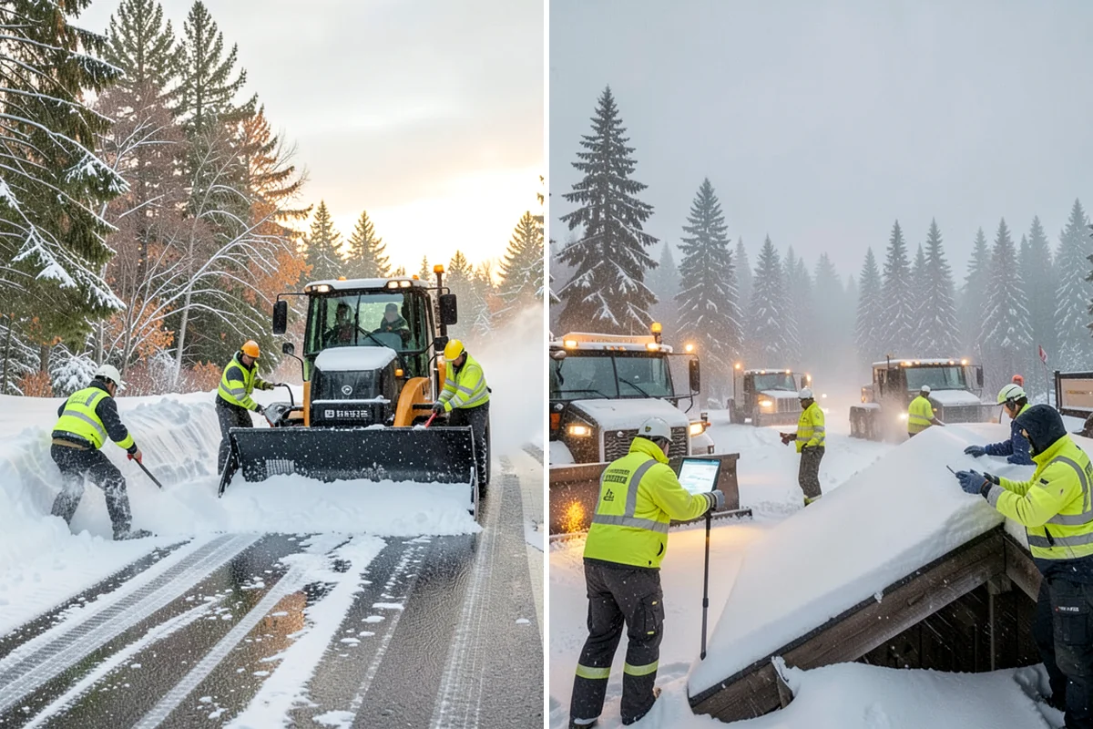Ice Hazard Response in Normandy Park, King County, WA - Receive the hazard report and confirm the location