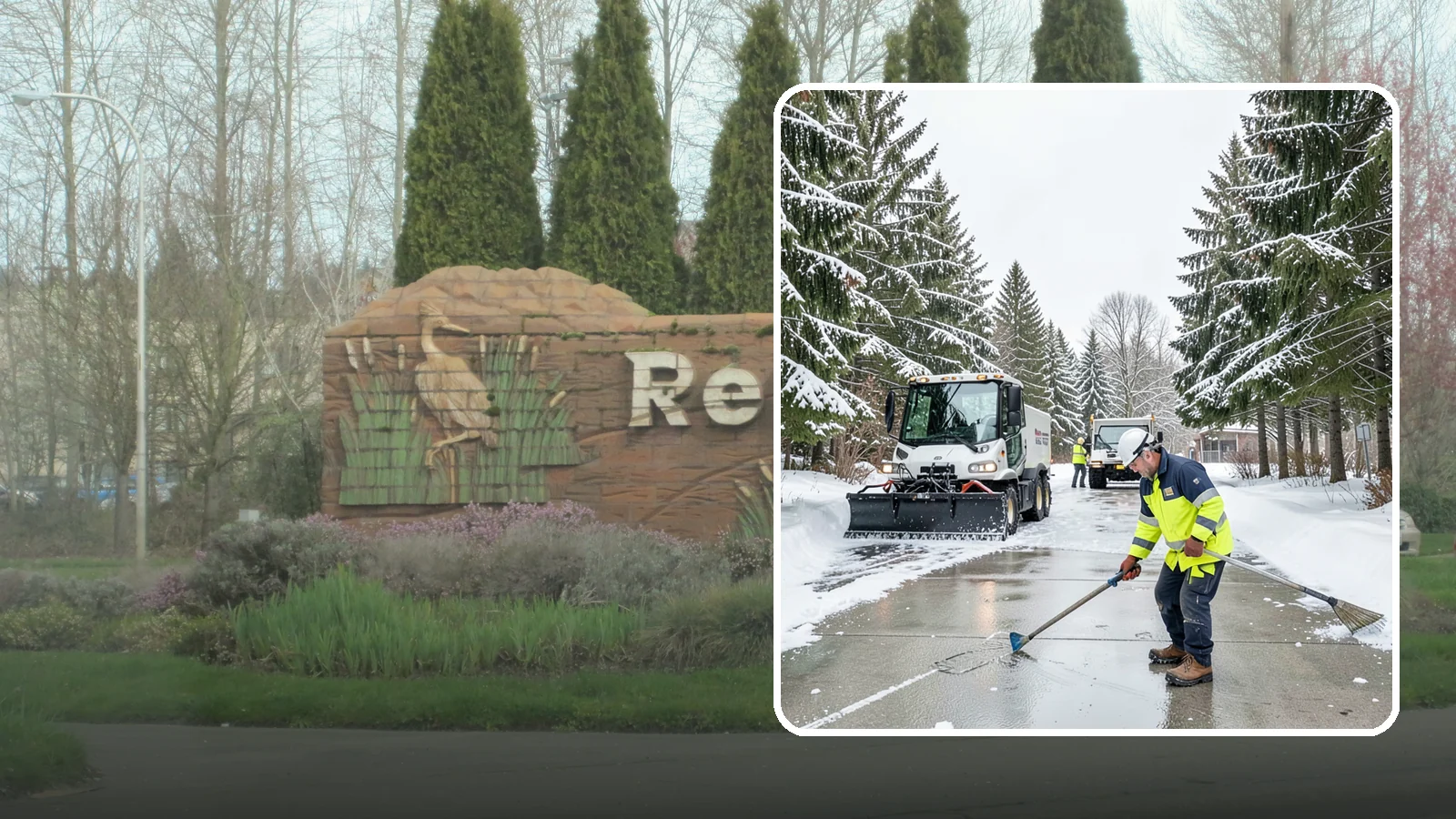 Ice Hazard Response in Renton, King County, WA - We respond rapidly across Western Washington to eliminate ice hazards on your property before they cause a fall or a liability...