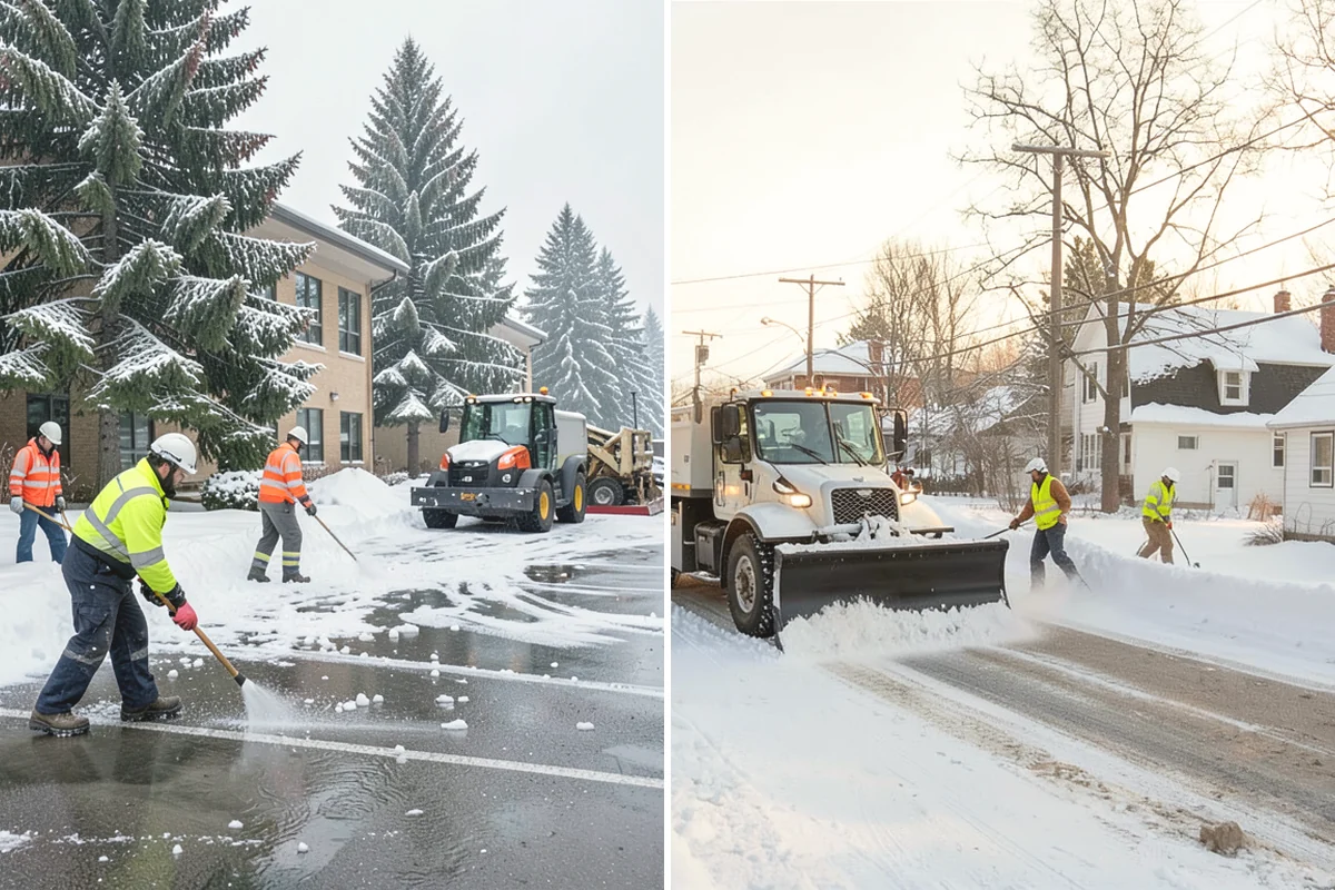 Ice Hazard Response in Ruston, Pierce County, WA - Receive the hazard report and confirm the location