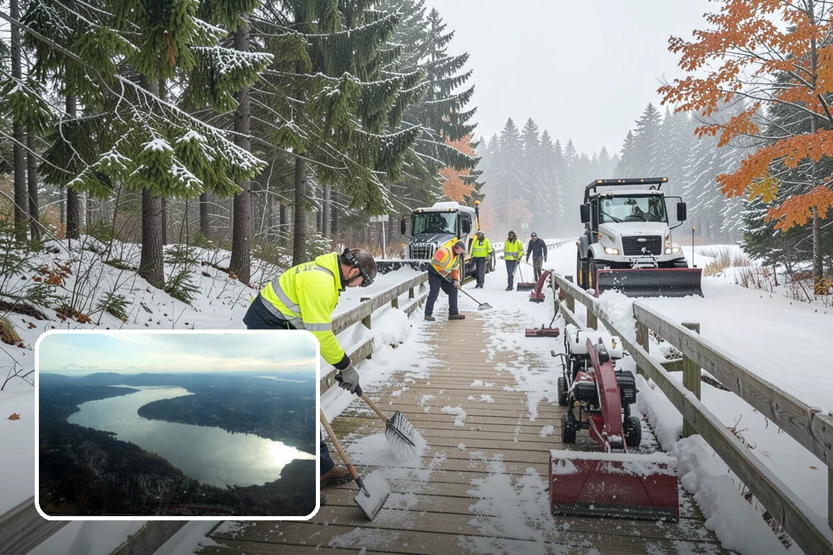 Ice Hazard Response in Sammamish, King County, WA - Rapid targeting of dangerous ice as it is reported