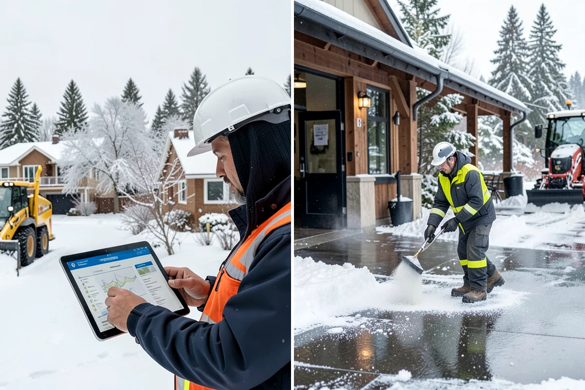 Ice Hazard Response in Shoreline, King County, WA - Receive the hazard report and confirm the location