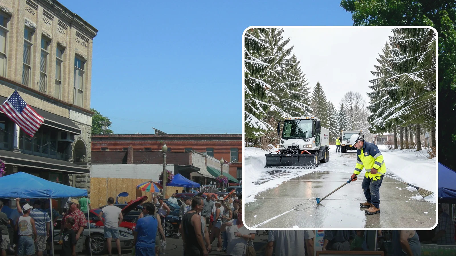 Ice Hazard Response in Snohomish, Snohomish County, WA - We respond rapidly across Western Washington to eliminate ice hazards on your property before they cause a fall or a liability...