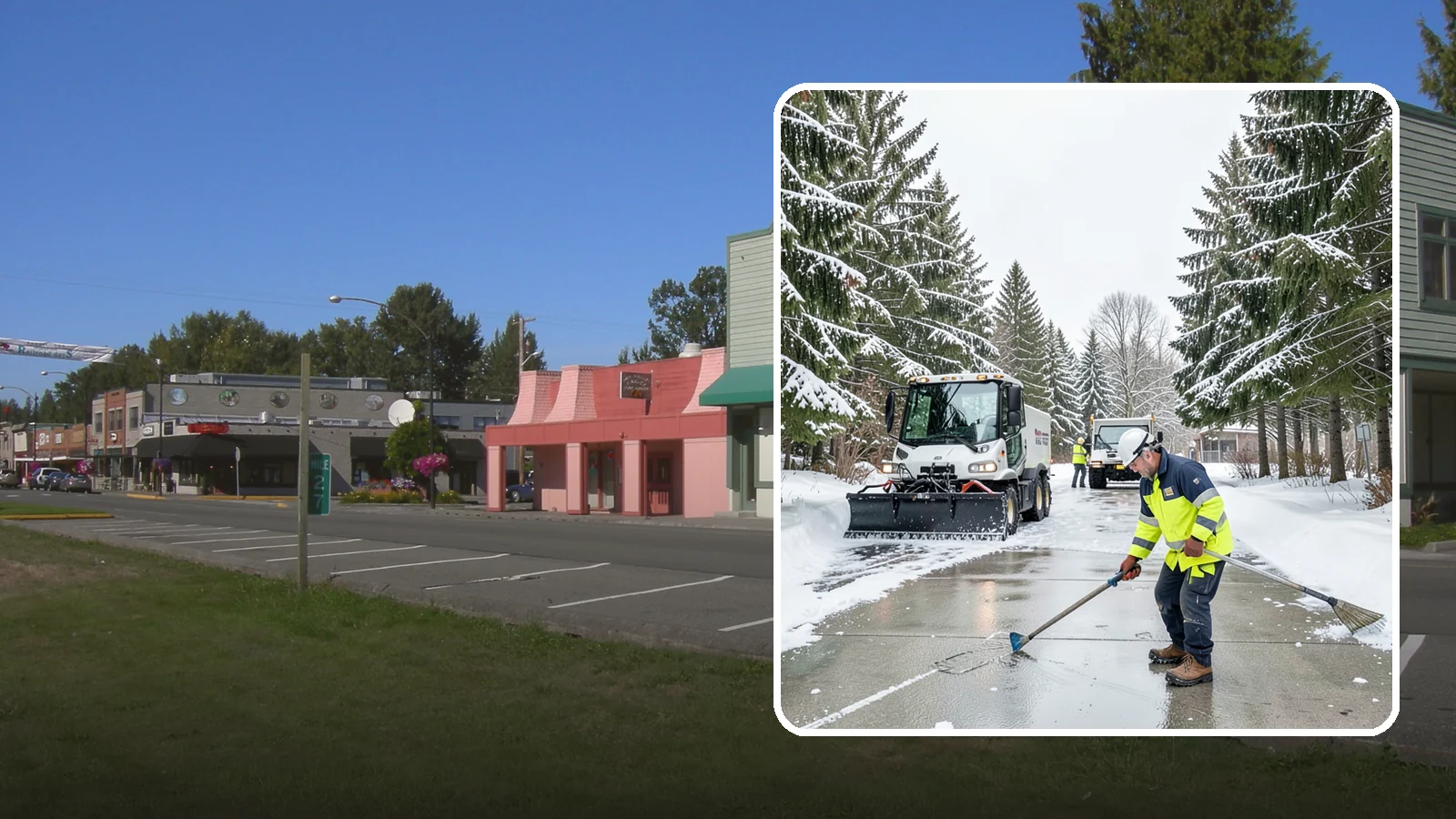Ice Hazard Response in Snoqualmie, King County, WA - We respond rapidly across Western Washington to eliminate ice hazards on your property before they cause a fall or a liability...