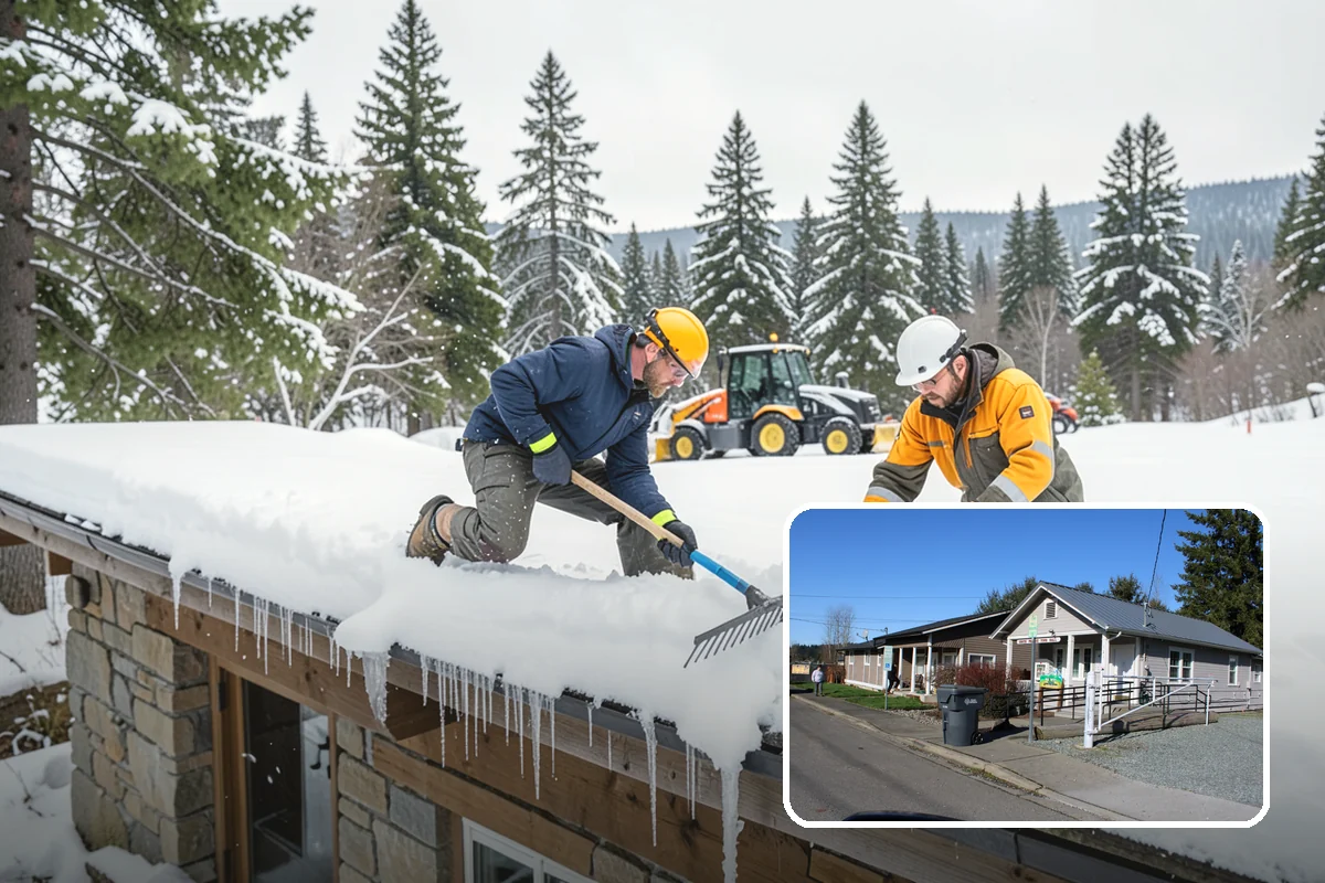 Ice Hazard Response in South Prairie, Pierce County, WA - Rapid targeting of dangerous ice as it is reported