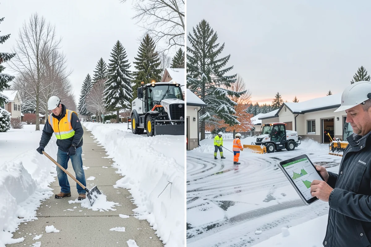 Ice Hazard Response in South Prairie, Pierce County, WA - Receive the hazard report and confirm the location