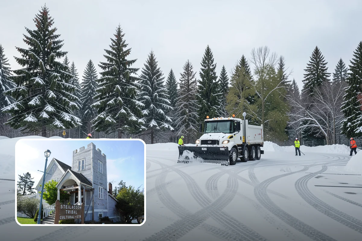 Ice Hazard Response in Steilacoom, Pierce County, WA - Rapid targeting of dangerous ice as it is reported
